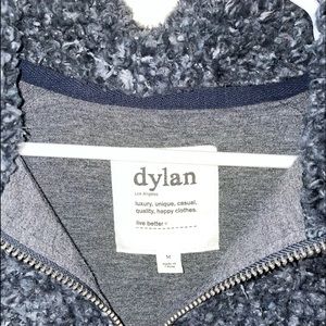 Dylan by True Grit vintage blue stadium pullover